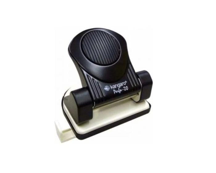 Perforateur de bureau 2 trous en métal KANGARO PERFO-20 - 20 feuilles – Image 1