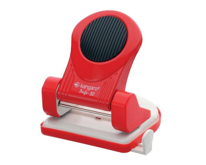 Perforateur de bureau 2 trous en métal KANGARO PERFO-30 - 30 feuilles – Image 1