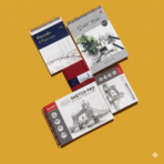 PACK LAWAZIM : MASTERSKETCH | Collection de 5 Carnets (A4 au A6) |