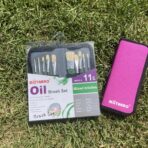Set de 11 Pinceaux Professionnels MÖTARRO - Idéal Huile & Aquarelle – Image 2