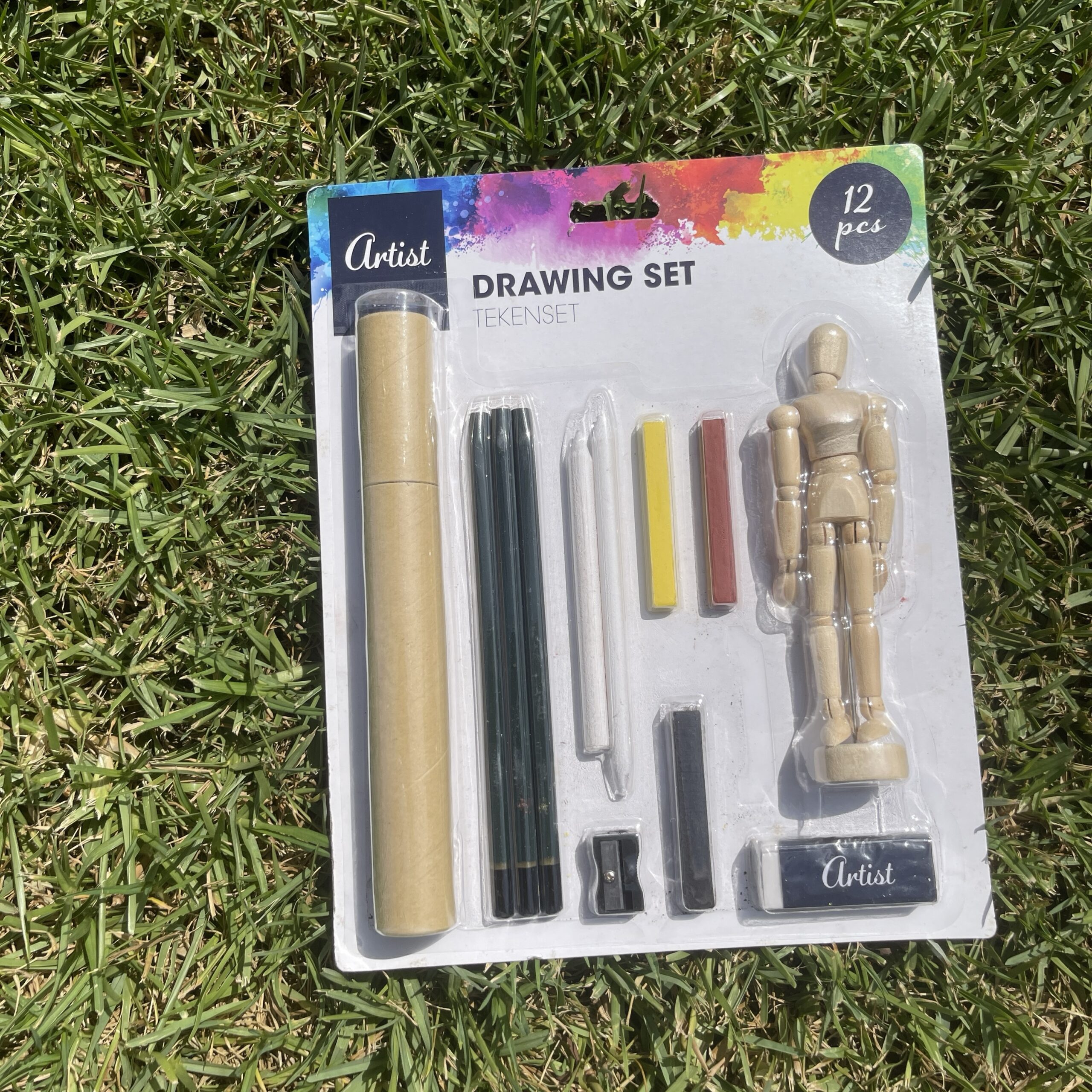 img_6724 Kit de Dessin Complet "Artist" - 12 Pièces (Idéal pour croquis et esquisses) – Image 1