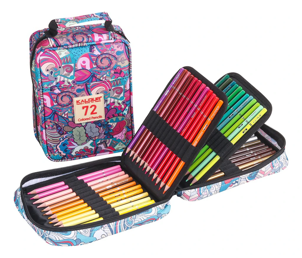 1125021-foto-1-a66975834aaea2f97a17825232436449-1024-1024 Coffret de 72 Crayons de Couleur KALOUR Premium avec Trousse et Accessoires – Image 1