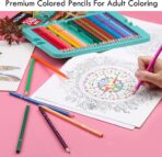 Coffret de 240 Crayons de Couleur Professionnels KALOUR Premium – Boîte Métallique – Image 4