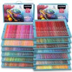 Boîte de 520 Crayons de Couleur Professionnels KALOUR – Coffret Métallique