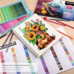 Boîte de 520 Crayons de Couleur Professionnels KALOUR – Coffret Métallique – Image 2