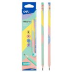Crayon Deli Macaron - Pastel Collection -HB pack de 12 pcs – Image 2