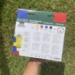Kit Acrylique Pébéo Studio Couleurs Primaires avec Roue Chromatique - 5 x 100ml – Image 3