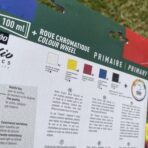 Kit Acrylique Pébéo Studio Couleurs Primaires avec Roue Chromatique - 5 x 100ml – Image 2