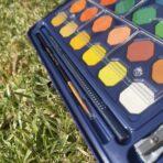 4 Kit d'Aquarelle de Voyage Giorgione - Palette Métallique avec Pinceau à Réservoir d'Eau – Image 9