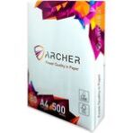Ramette de papier ARCHER A4 blanc 80g – Image 2