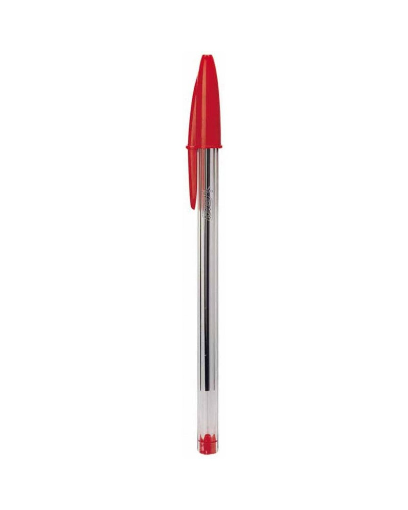 124_927111c2-a65a-42c2-aca8-900294013195 Stylo à bille BIC Cristal - Rouge – Image 1