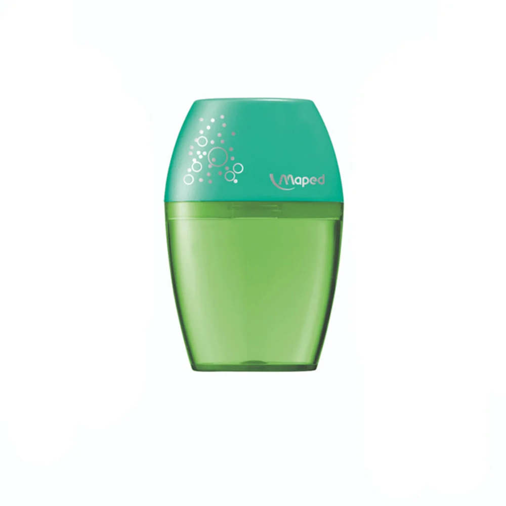 165_4507869a-7e01-498e-b4b9-e3aac1d16866 Maped Taille Crayon Shaker 1 usage - Vert – Image 1