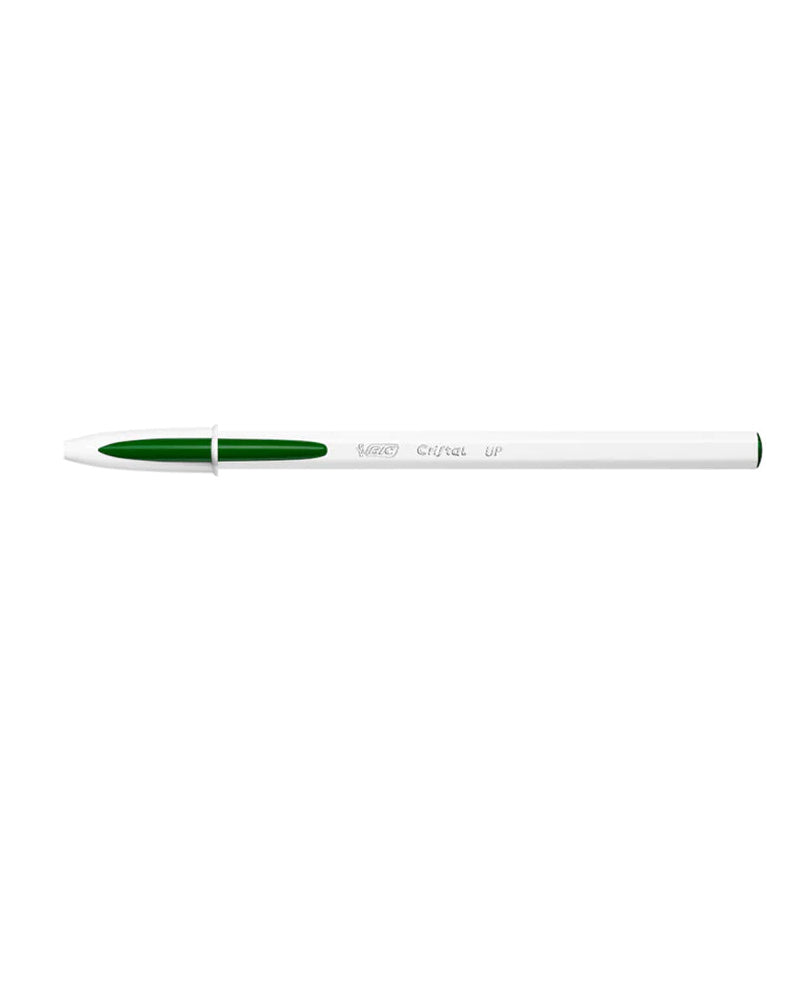 6_2462fac8-dfb4-4dbd-99a3-aed3751c1d73 Stylo à Bille BIC Crystal Up - Vert – Image 1
