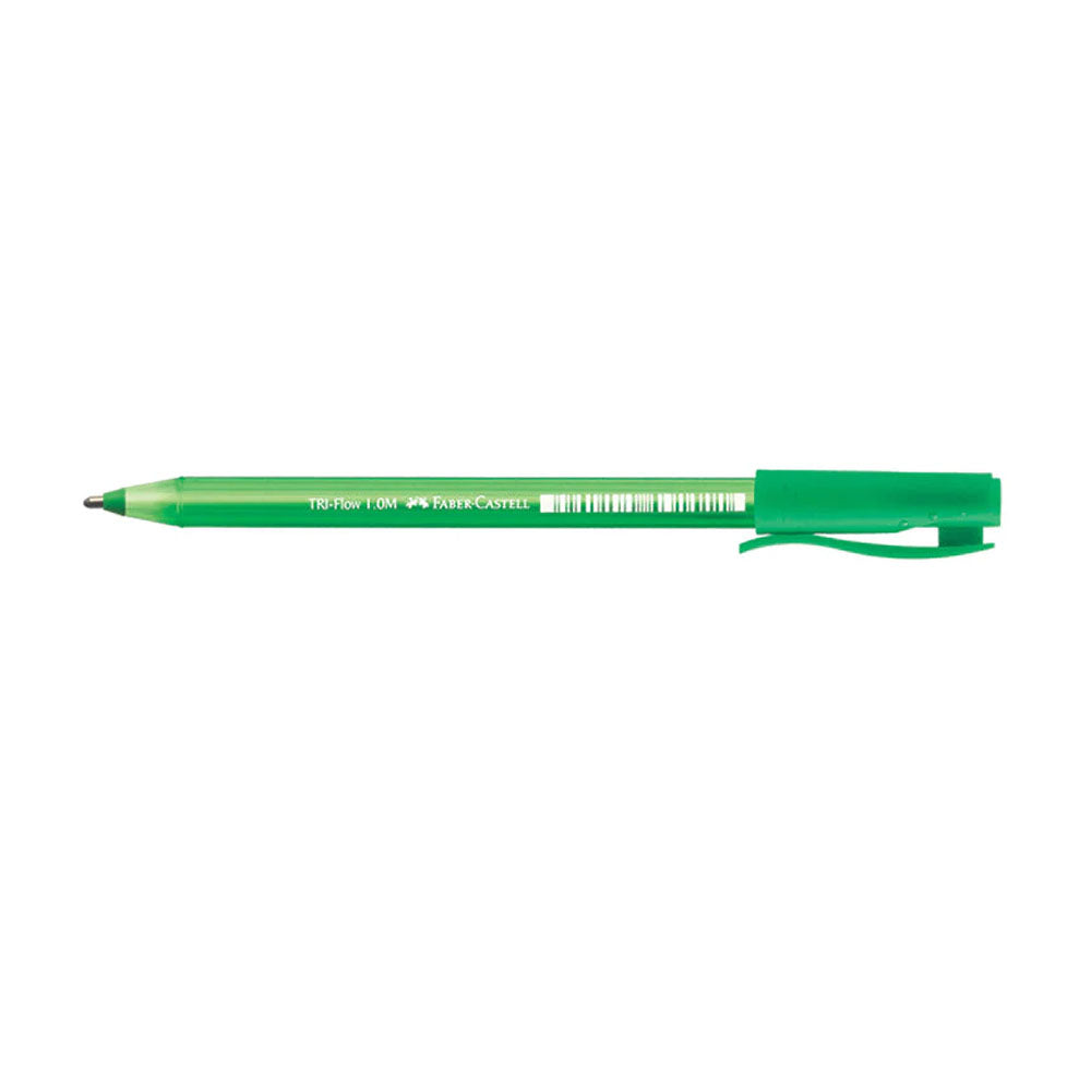 82_5caf3de5-8e5a-4ea5-b16b-7cacfd30248f Faber-Castell Stylo à Bille Tri Flow - Vert Clair – Image 1
