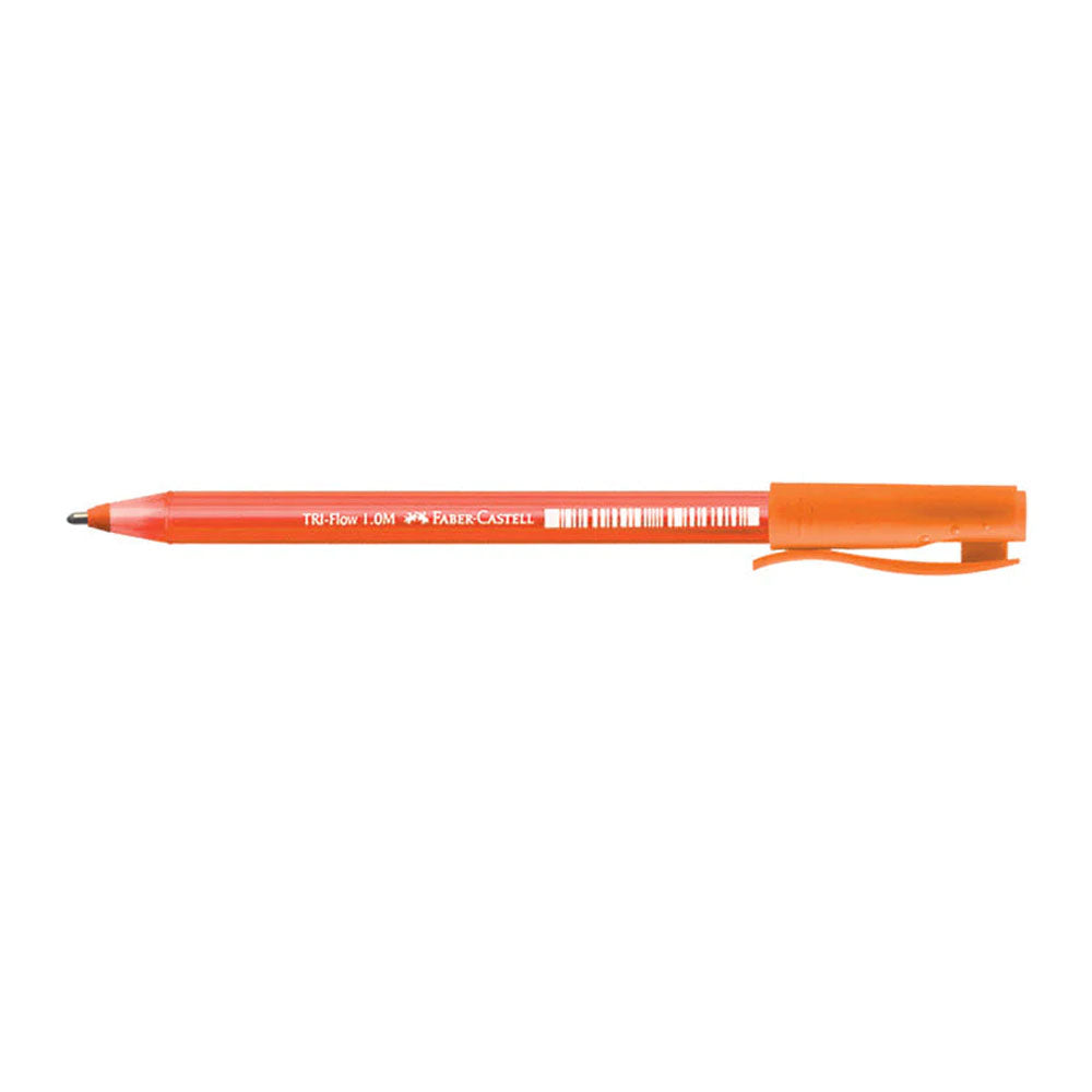 85_628aedc8-c23b-4879-953c-f783a77c7624 Faber-Castell Stylo à Bille Tri Flow - Orange – Image 1