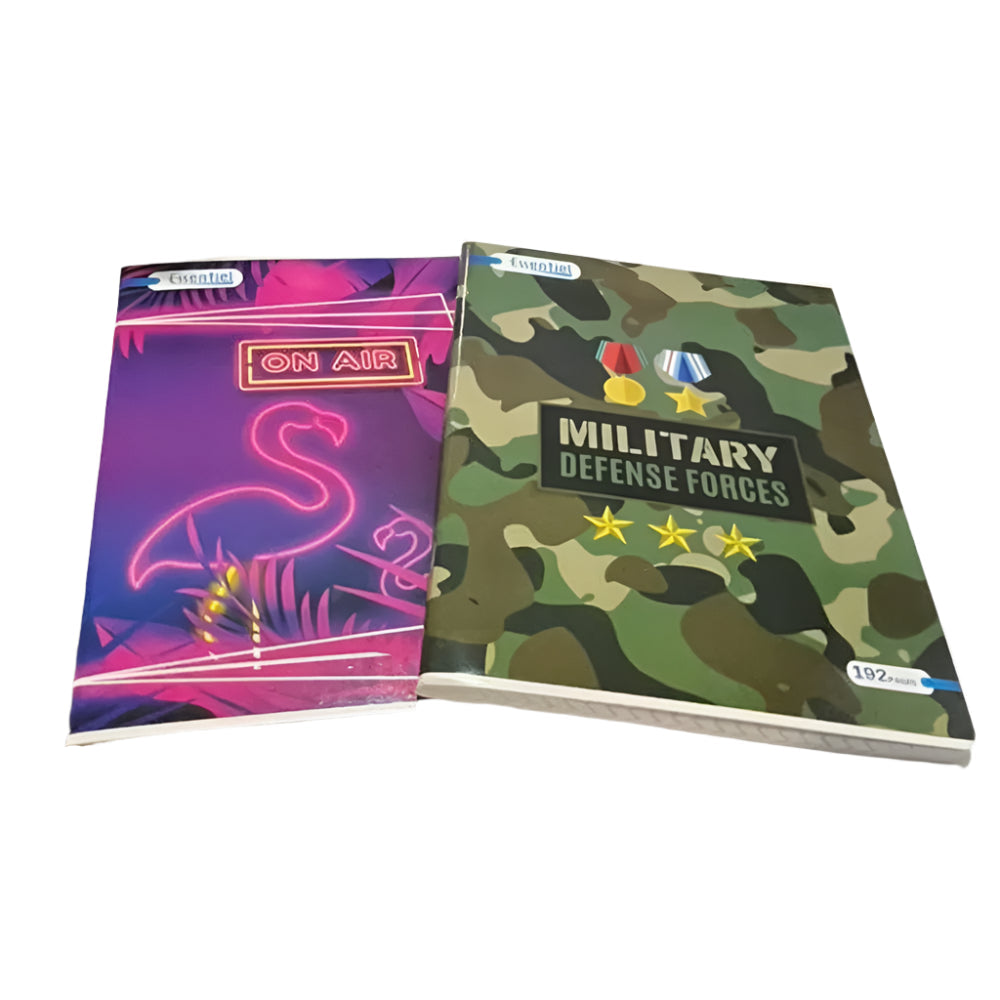 Essentiel_Cahier_Piqu_A4_Sey_s_60g_-_192_PagesTitre9_9f609560-0e95-4416-82d5-28a17cb6bb7d Essentiel Cahier Piqué A4 Seyès 60g - 192 Pages (Couverture Aléatoire) – Image 1