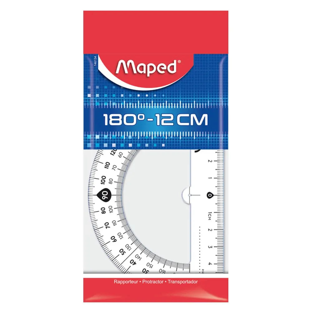 Titre_15_08e03a18-470c-4ede-90ac-06f97c0e66ff Maped Rapporteur 180° Essentials - 12 cm – Image 1